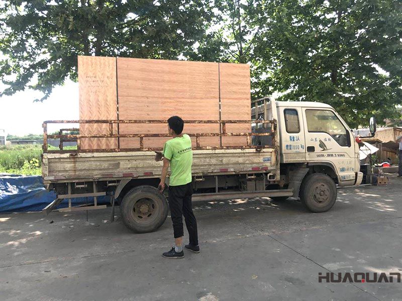 廣東東莞中堂鎮(zhèn)袁先生購買的HQ100GF靜音箱柴油發(fā)電機組發(fā)貨了，6.14號   