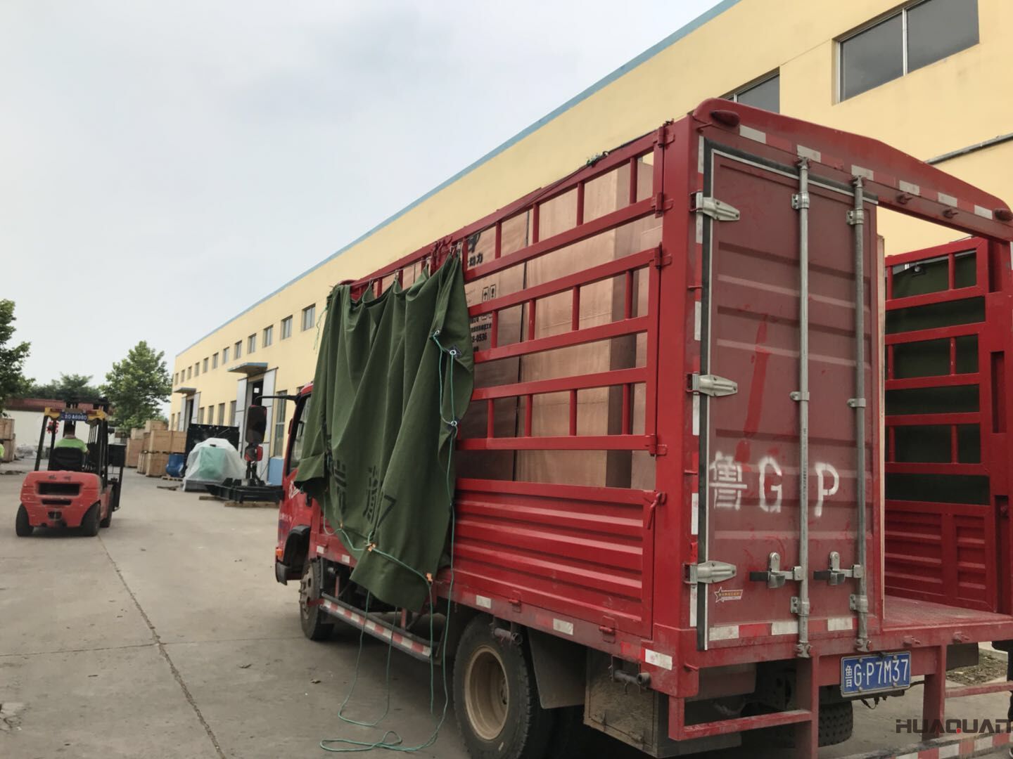 發(fā)貨了！一臺(tái)HQ500GF自動(dòng)化發(fā)型柴油發(fā)電機(jī)組于7月21號(hào)發(fā)往遼寧