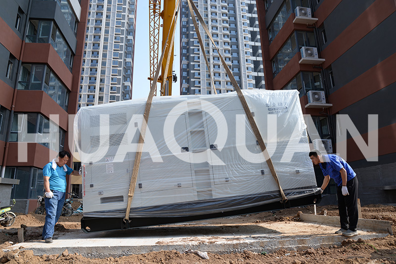 山東省威海市某小學350kW發(fā)電機組電站項目