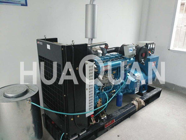 山東萊蕪市口鎮(zhèn)職業(yè)中專學校400kW發(fā)電機組電站項目