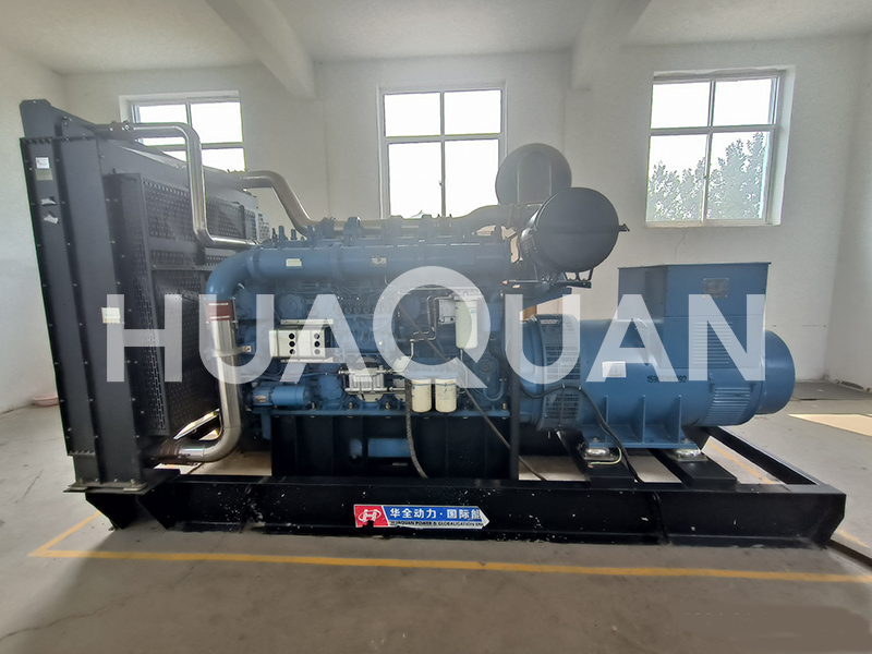 山東臨沂某大學450kW發(fā)電機組電站項目